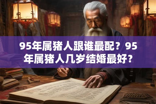 95年属猪人跟谁最配？95年属猪人几岁结婚最好？