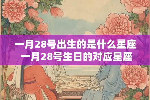 一月28号出生的是什么星座 一月28号生日的对应星座是什么 一月28号出生的是什么星座 一月28号生日的对应星座是什么