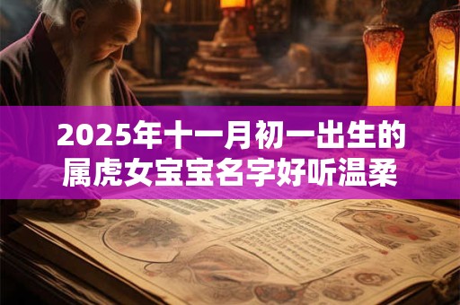 2025年十一月初一出生的属虎女宝宝名字好听温柔