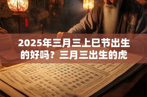 2025年三月三上巳节出生的好吗?三月三出生的虎 2025年三月三上巳节出生的好吗?三月三出生的虎
