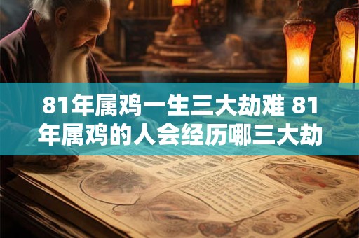 81年属鸡一生三大劫难 81年属鸡的人会经历哪三大劫难
