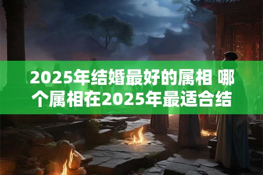 2025年结婚最好的属相 哪个属相在2025年最适合结婚