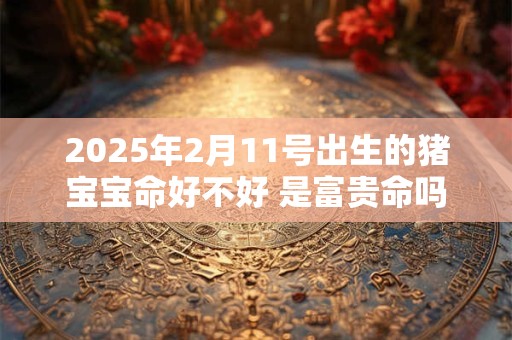 2025年2月11号出生的猪宝宝命好不好 是富贵命吗