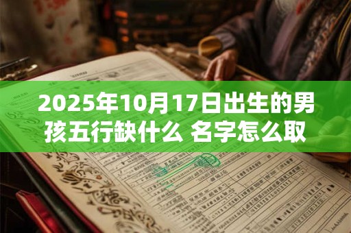 2025年10月17日出生的男孩五行缺什么 名字怎么取有力量