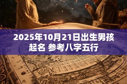 2025年10月21日出生男孩起名 参考八字五行