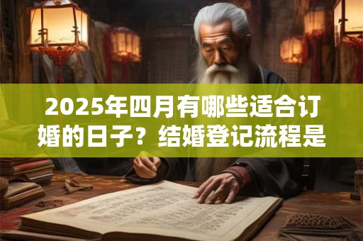 2025年四月有哪些适合订婚的日子？结婚登记流程是什么？