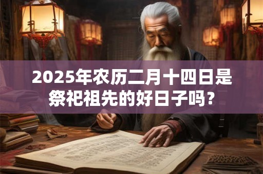 2025年农历二月十四日是祭祀祖先的好日子吗? 2025年农历二月十四日是祭祀祖先的好日子吗?