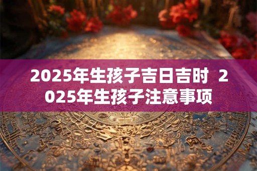 2025年生孩子吉日吉时  2025年生孩子注意事项