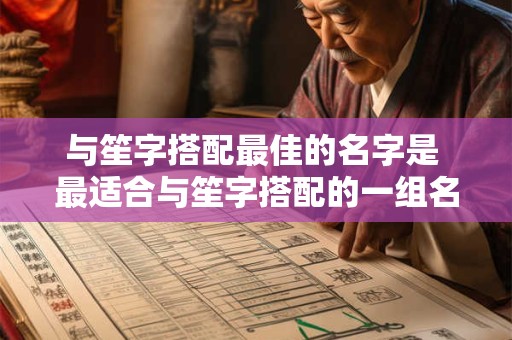 与笙字搭配最佳的名字是 最适合与笙字搭配的一组名字是