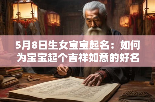 5月8日生女宝宝起名：如何为宝宝起个吉祥如意的好名字