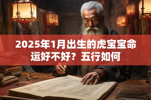 2026年1月出生的虎宝宝命运好不好？五行如何