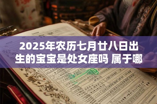 2025年农历七月廿八日出生的宝宝是处女座吗 属于哪种类型