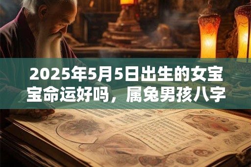2025年5月5日出生的女宝宝命运好吗,属兔男孩八字命运查询 2025年5月5日出生的女宝宝命运好吗,属兔男孩八字命运查询