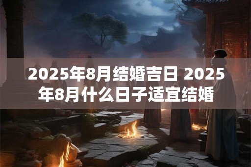 2025年8月结婚吉日 2025年8月什么日子适宜结婚