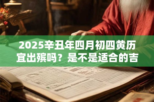 2025辛丑年四月初四黄历宜出殡吗？是不是适合的吉日？