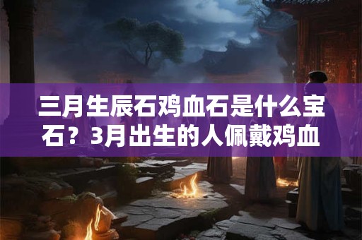 三月生辰石鸡血石是什么宝石？3月出生的人佩戴鸡血石好不好