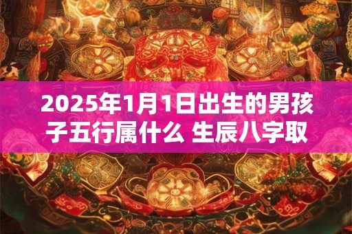 2025年1月1日出生的男孩子五行属什么 生辰八字取名