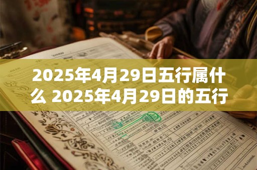2026年4月29日五行属什么 2026年4月29日的五行属于什么 2026年4月29日五行属什么 2026年4月29日的五行属于什么