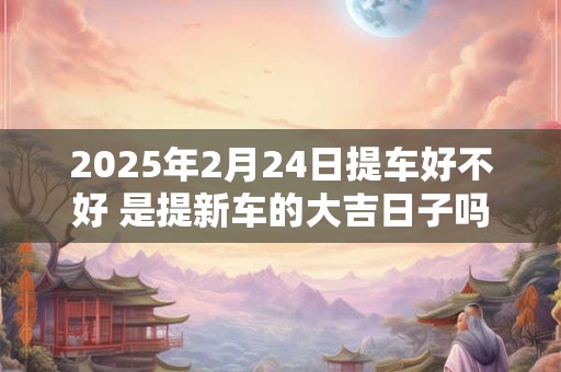 2025年2月24日提车好不好 是提新车的大吉日子吗