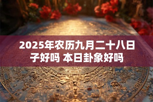 2025年农历九月二十八日子好吗 本日卦象好吗