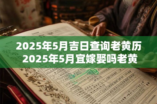 2026年5月吉日查询老黄历 2026年5月宜嫁娶吗老黄历怎么说 2026年5月吉日查询老黄历 2026年5月宜嫁娶吗老黄历怎么说