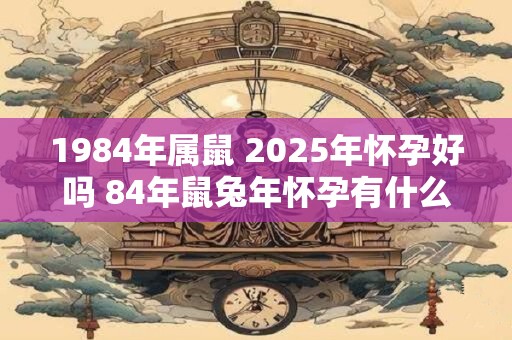 1984年属鼠 2025年怀孕好吗 84年鼠兔年怀孕有什么影响