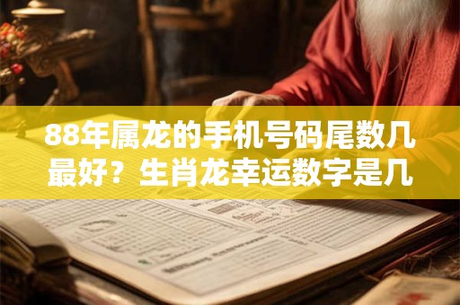 88年属龙的手机号码尾数几最好？生肖龙幸运数字是几
