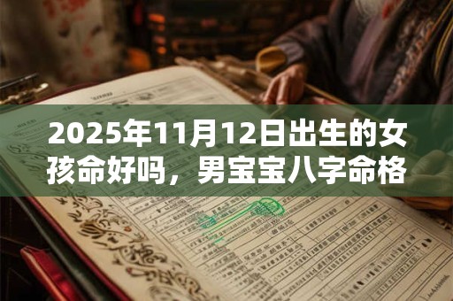 2025年11月12日出生的女孩命好吗，男宝宝八字命格