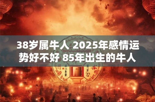 38岁属牛人 2025年感情运势好不好 85年出生的牛人桃花运如何