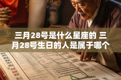 三月28号是什么星座的 三月28号生日的人是属于哪个星座的