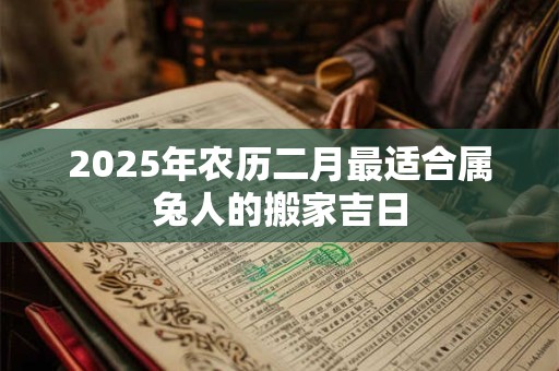 2025年农历二月最适合属兔人的搬家吉日