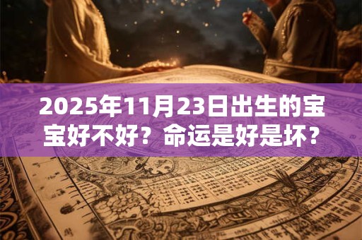 2025年11月23日出生的宝宝好不好？命运是好是坏？
