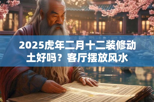 2025虎年二月十二装修动土好吗?客厅摆放风水 2025虎年二月十二装修动土好吗?客厅摆放风水