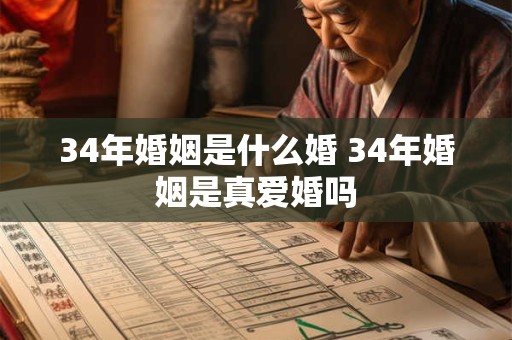34年婚姻是什么婚 34年婚姻是真爱婚吗