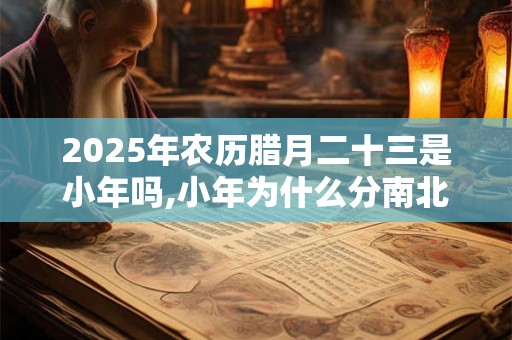 2025年农历腊月二十三是小年吗,小年为什么分南北？