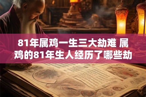 81年属鸡一生三大劫难 属鸡的81年生人经历了哪些劫难 81年属鸡一生三大劫难 属鸡的81年生人经历了哪些劫难
