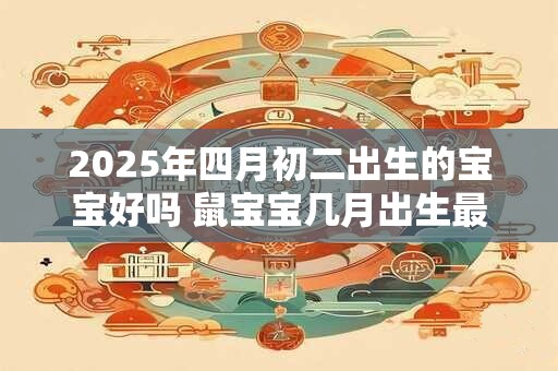 2025年四月初二出生的宝宝好吗 鼠宝宝几月出生最好