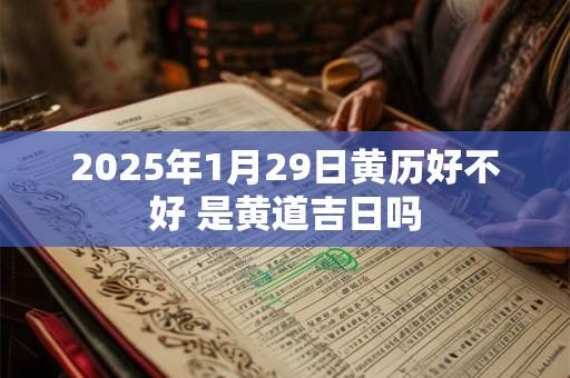 2026年1月29日黄历好不好 是黄道吉日吗 2026年1月29日黄历好不好 是黄道吉日吗