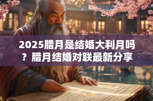 2025腊月是结婚大利月吗？腊月结婚对联最新分享