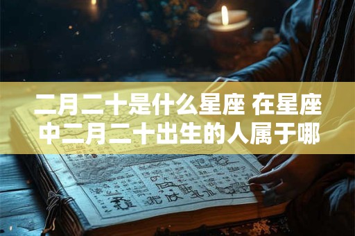 二月二十是什么星座 在星座中二月二十出生的人属于哪个星座