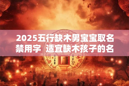2025五行缺木男宝宝取名禁用字  适宜缺木孩子的名字