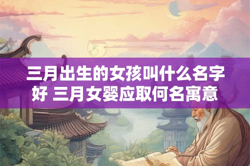 三月出生的女孩叫什么名字好 三月女婴应取何名寓意美好