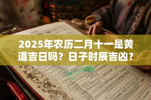 2025年农历二月十一是黄道吉日吗？日子时辰吉凶？