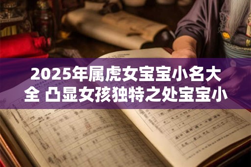2025年属虎女宝宝小名大全 凸显女孩独特之处宝宝小名