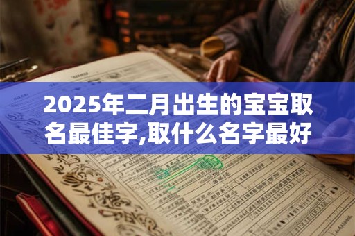 2025年二月出生的宝宝取名最佳字,取什么名字最好？
