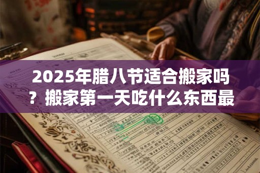 2026年腊八节适合搬家吗?搬家第一天吃什么东西最好? 2026年腊八节适合搬家吗?搬家第一天吃什么东西最好?