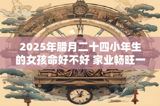 2025年腊月二十四小年生的女孩命好不好 家业畅旺一帆风顺 2025年腊月二十四小年生的女孩命好不好 家业畅旺一帆风顺
