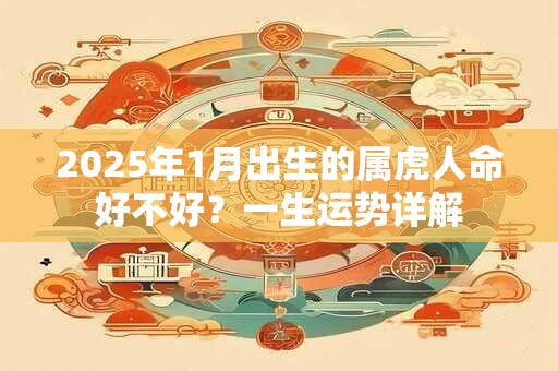 2025年1月出生的属虎人命好不好？一生运势详解