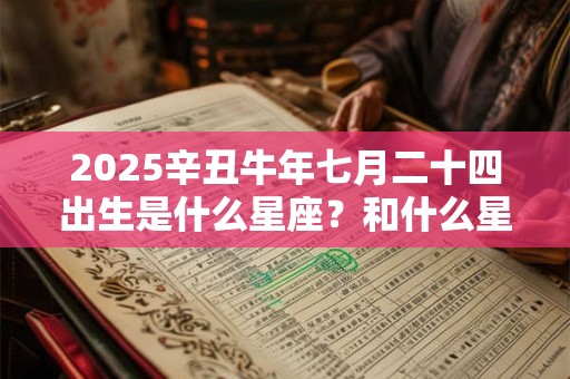 2025辛丑牛年七月二十四出生是什么星座？和什么星座最配