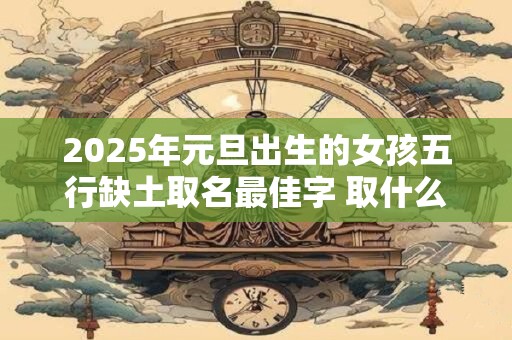 2025年元旦出生的女孩五行缺土取名最佳字 取什么名字好